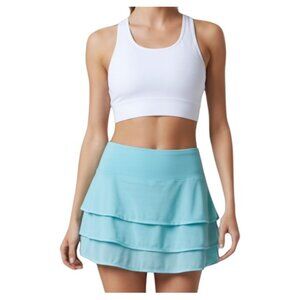Athleta Swagger Skirt Teal Blue Athletic S